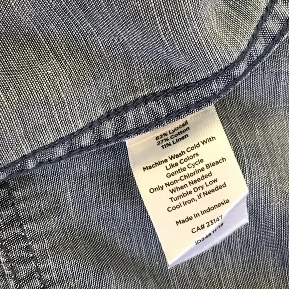 🆕 Linen/Lyocell Jacket 🩵 - Picture 7 of 7